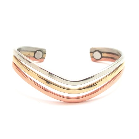 Victorian Copper Bracelet w/Magnets #743 - Click Image to Close